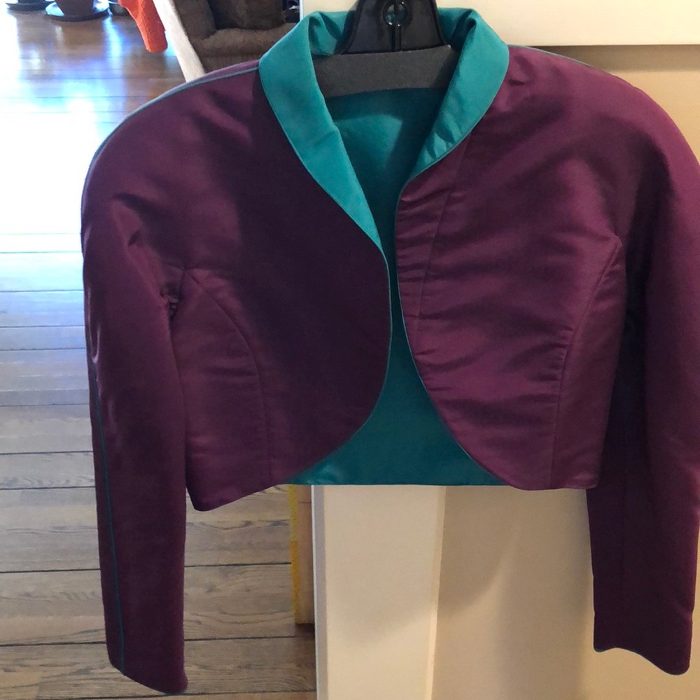 No Label - Purple and turquoise jacket